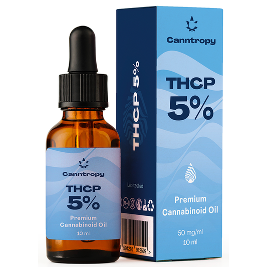 Canntropy THCP Premium kannabinoid olaj - 5% THCP, 50 mg/ml, 10 ml
