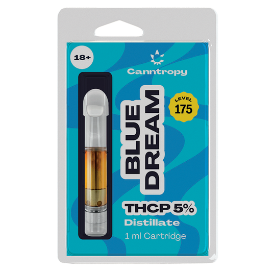 Canntropy THCP Cartridge Blue Dream - 5 % THCP, 90 % CBD, 1 ml