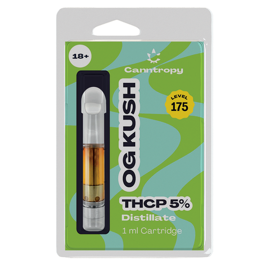 Canntropy THCP Cartridge OG Kush - 5 % THCP, 90 % CBD, 1 ml