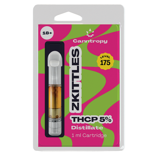 Canntropy THCP Cartridge Zkittles - 5% THCP, 90% CBD, 1 ml